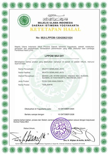 Sertifikat Halal MUI